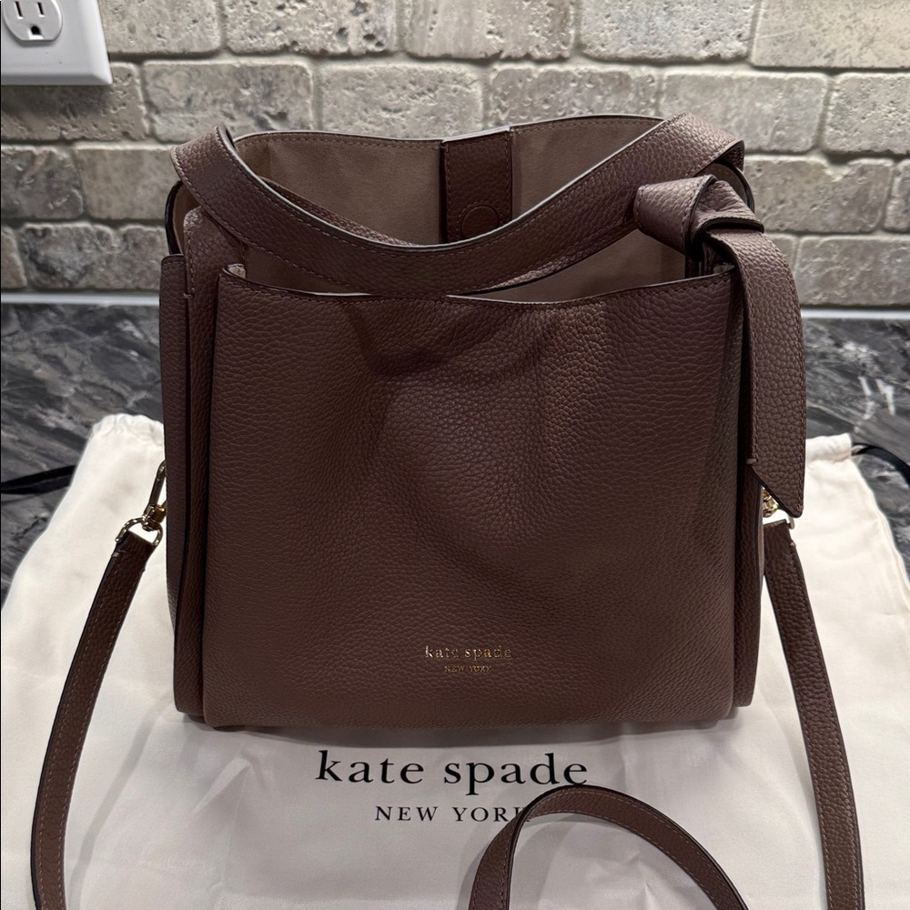 Kate Spade Taupe Shoulder Bag